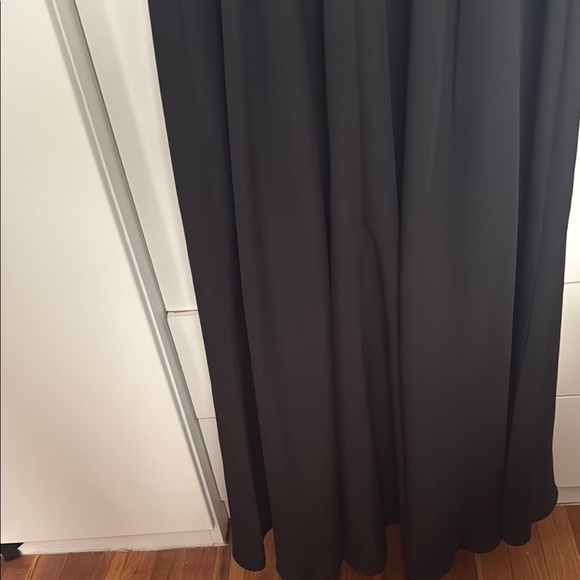 NWT | Mac Duggal 2654 Black Beaded Cap Sleeve V Neck A Line Gown Size 8 - Picture 12 of 12